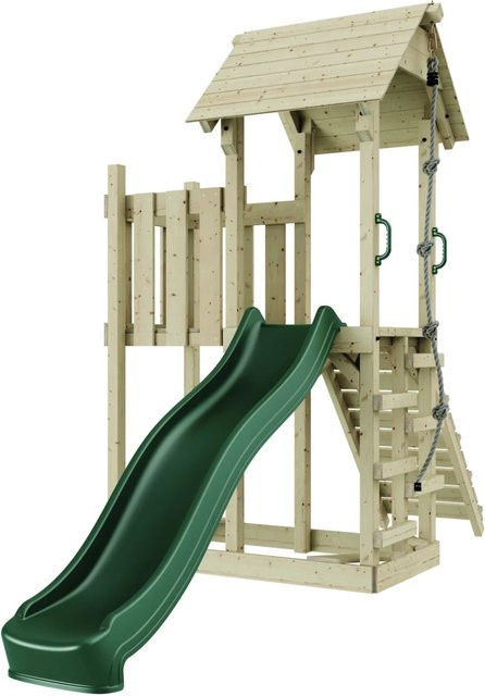OutdoorToys Spielturm Tromso, Dunkelgrün, Holz, ab 3 Jahre - Bild 1