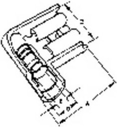 Molex 19007-0084 Tape on Full Reel aus Metall - Bild 1