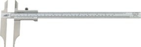 Helios Preisser Werkstattmessschieber DIN 862 aus Edelstahl in Silber, Messbereich 300 mm, Schnabellänge 90 mm - Bild 1