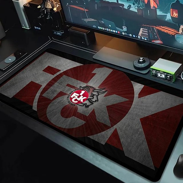 Wanghengyao Gaming-Mauspad XXL rutschfest, B/T: 90 x 40 cm, Multicolour - Bild 1
