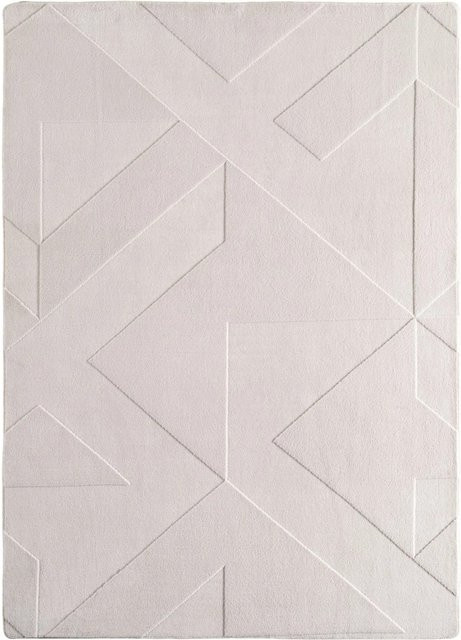 Ayyildiz Kurzflorteppich Pompei in Creme und Beige im Boho-Design B/L: 240 x 340 cm - Bild 1