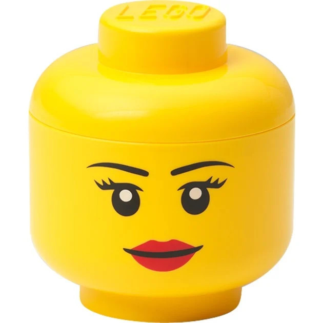 LEGO Storage Head Girl Mini Aufbewahrungsbox - Bild 1