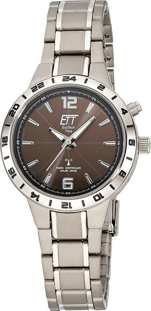 ETT Eco Tech Time Armbanduhr, Solar, Titanium, 32 mm, Damen, Grau - Bild 1