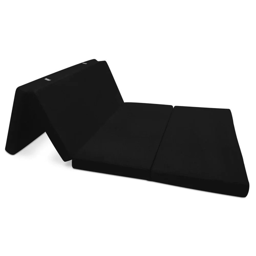 Beautissu Comfort Klappmatratze Schwarz B/T/H: 195 x 120 x 7 cm - Bild 2