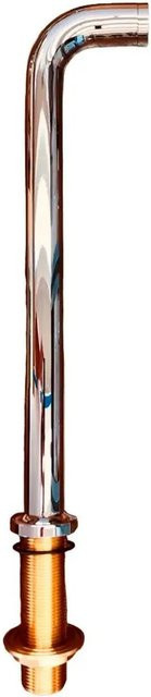 Ich-Zapfe Bierturm Biertower 1 Linie in Chrom Silver, Durchmesser: 30 mm, Höhe: 380 mm - Bild 1
