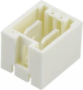 Molex Stiftgehäuse-Platine Polzahl 2 in Silber und Weiß 919990478 Bulk - Bild 1