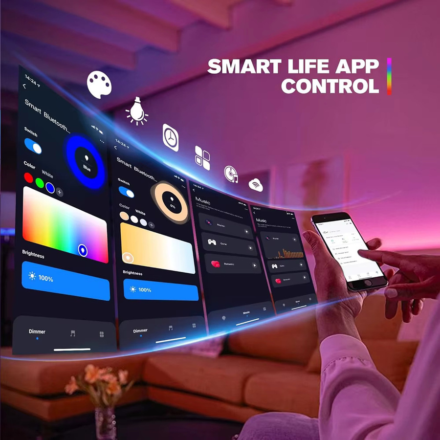 Tuya Zigbee Smart LED-Controller Dimmer für einfarbige, CCT, RGB, RGBW und RGB+CCT LED-Streifen, kompatibel mit App, Alexa und SmartThings - Bild 3