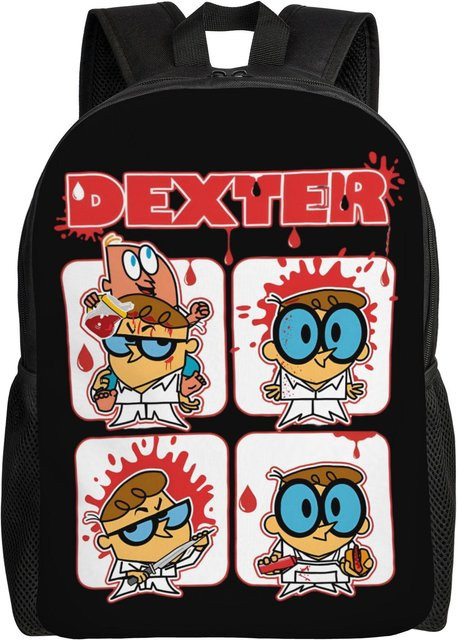 Fancy Style Studio Laptop-Rucksack Dexters Experimentelles Abenteuer in Schwarz - Bild 1