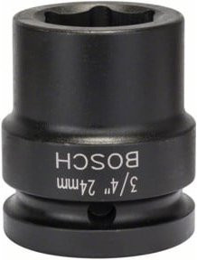 Bosch Steckschlüsseleinsatz SW 24 mm in Schwarz aus Stahl - Bild 1