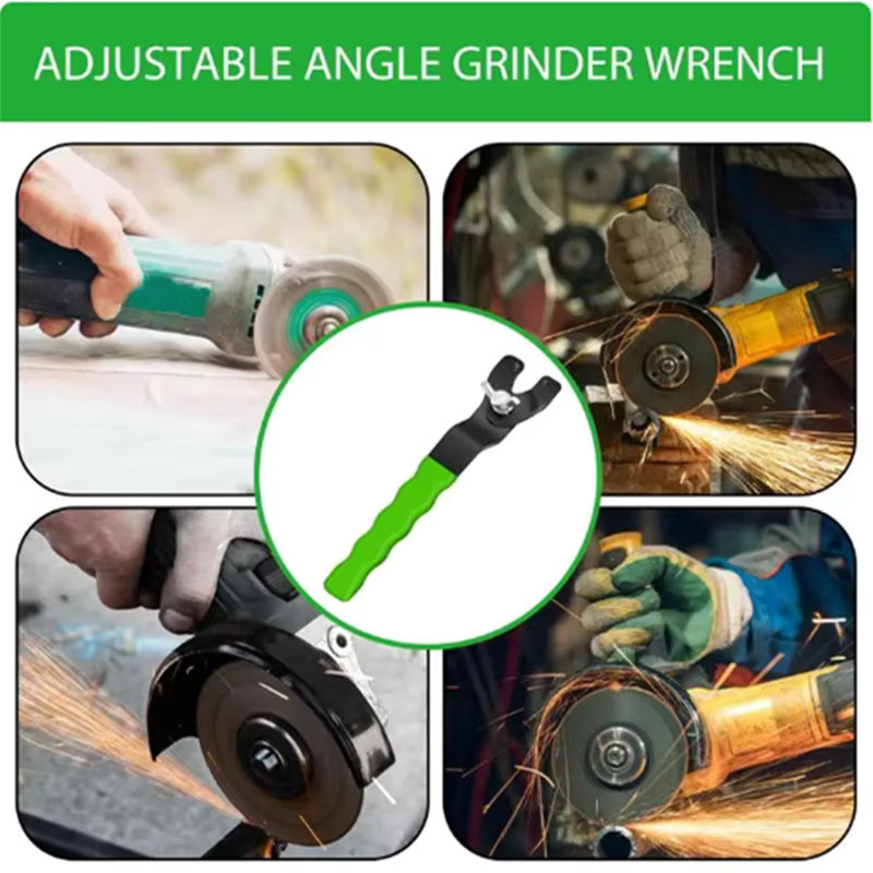 GHTYONG Professioneller Winkelschleifer Schraubenschlüssel, Einstellbarer Kontermutter-Schlüssel mit 12-47mm Spannweite für Schneidemaschinen - Bild 5