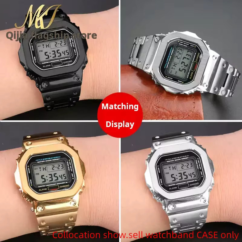 Casio Modifikationskit, Edelstahl, Silber, Unisex - Bild 3