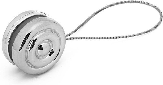 Magnetischer Vorhanghalter OutsideWorld im europäischen Stil, Farbe Silber - Bild 1