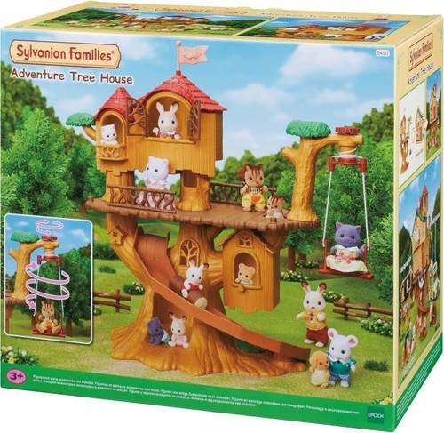 EPOCH Sylvanian Families Erlebnis Baumhaus, Konstruktionsspielzeug, ab 3 Jahren - Bild 1