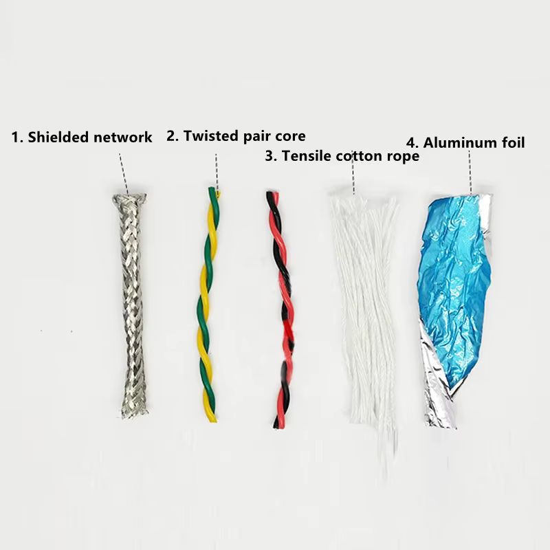 SAKESI Hochflexibles CNC-Twisted-Pair geschirmtes Kabel TRVVPS, ölbeständig und biegefest, verschiedene Kerne und AWG-Stärken - Bild 3