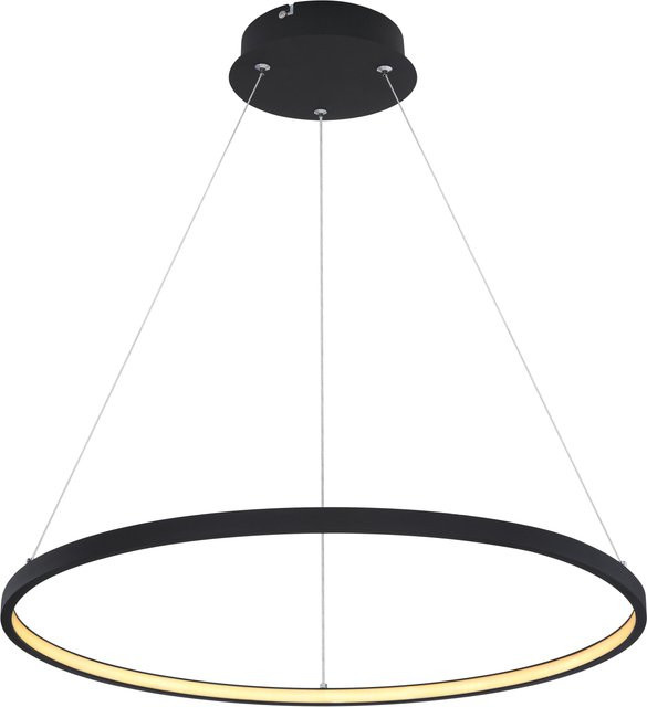 GLOBO Lighting LED-Hängeleuchte Ralph Schwarz Durchmesser: 60 cm - Bild 1