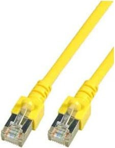 EFB-Elektronik Patchkabel Cat.5e SF/UTP mit 2x RJ45 Anschluss in Gelb, Länge: 10 m - Bild 1