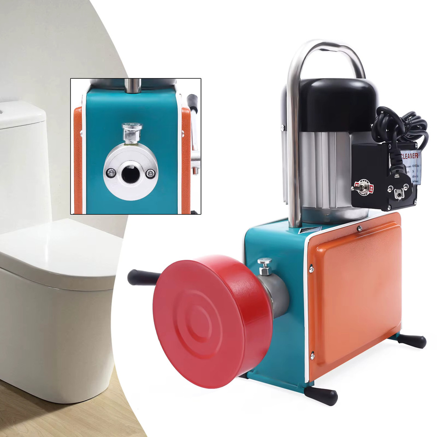 Abflussreinigungsmaschine 1000 W für Abwasserrohre mit Durchmesser 20–150 mm in Orange und Multicolour - Bild 4
