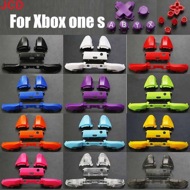 JCD Ersatz Trigger Tasten Set für Xbox One S Controller in Lila - Bild 1