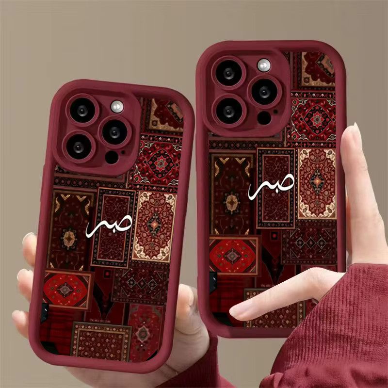 Stilvolle Handyhülle im Perserteppich-Design für Apple iPhone Modelle, Multicolor, stoßfeste Schutzhülle - Bild 4