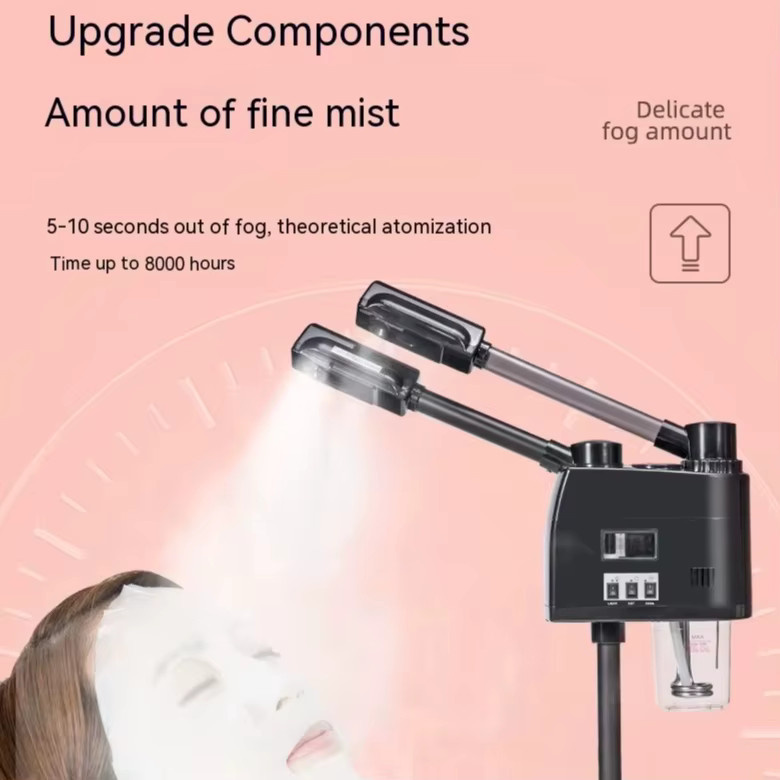 VamsLuna Gesichtsdampfer 2-in-1 Heiß-Kalt-Nebel-Dampfgerät, Unisex - Bild 2
