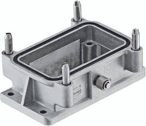 HARTING Anbaugehäuse aus Aluminium in Grau - Bild 1