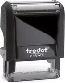 trodat Textstempel Printy 4.0 4911 in Schwarz - Bild 1