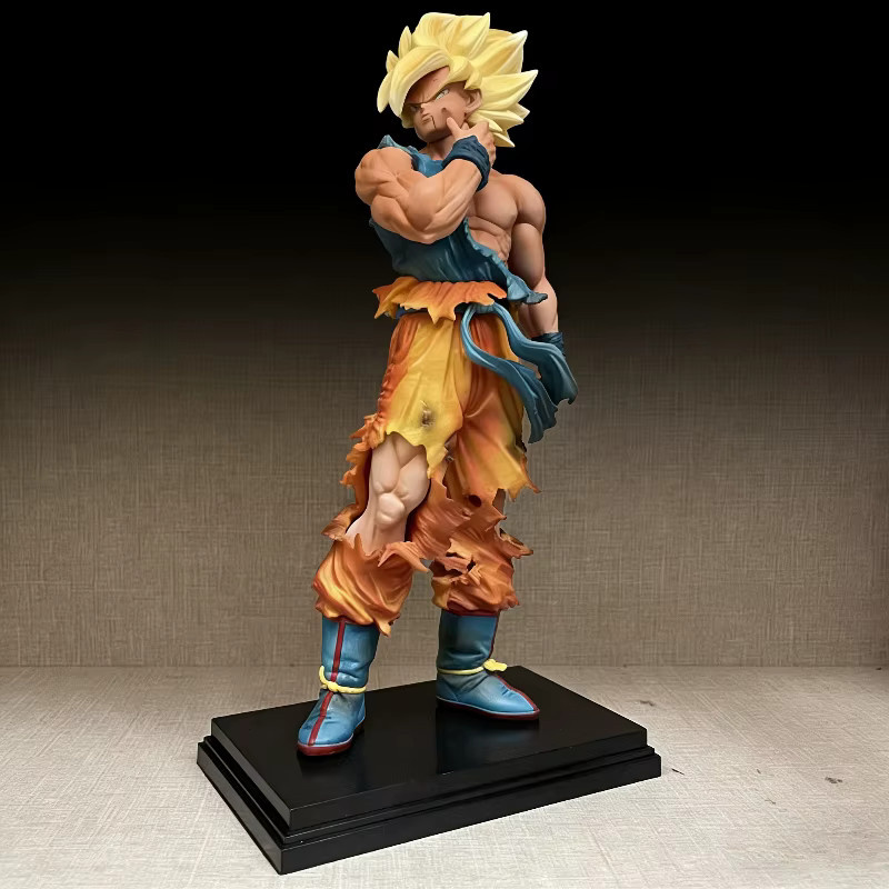 Bandai Dragon Ball Super Saiyan Goku Pinch Face Actionfigur, 32cm - Bild 3