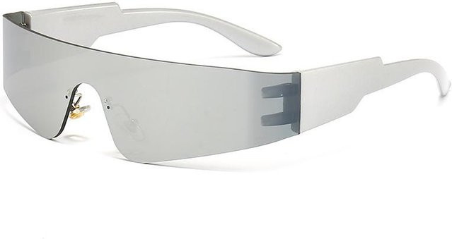 Dote Sonnenbrille, Vollrand, rectangular, plastic, grey, Damen - Bild 1