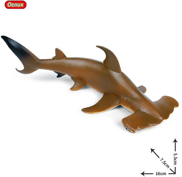 Oenux Meerestiere Actionfiguren, Hai Wal Megalodon, ab 3 Jahre - Bild 1