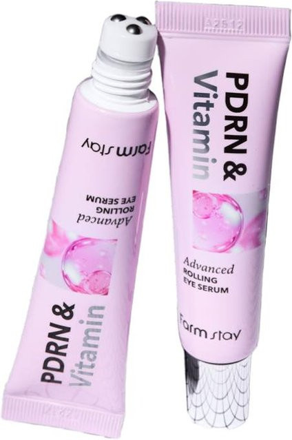 Farmstay PDRN & Vitamin Advanced Rolling Eye Serum, 25 ml, Unisex - Bild 1