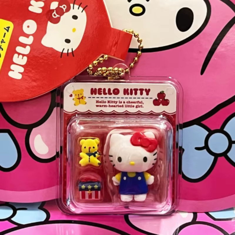 Sanrio Miniatur Modell Anhänger Kitty Kuromi Melody süße Figuren als Desktop Ornament und Sammlerstück - Bild 3