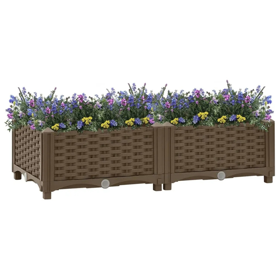 Hochbeet furnicato aus Polypropylen B/H/T: 80 x 23 x 40 cm - Bild 2