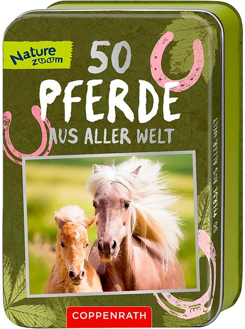 Coppenrath Kartenbox »50 Pferde aus aller Welt«, ab 8 Jahren - Bild 1