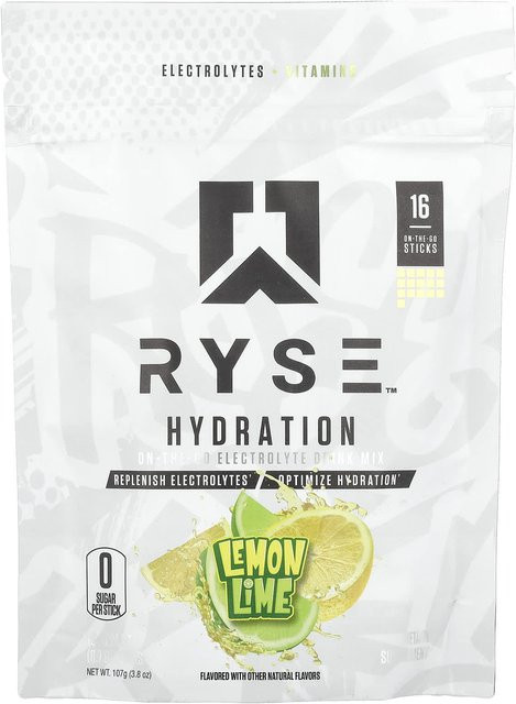 RYSE, Getränkepulver, Zitrone-Limette, 16 Stück, 6,7 g - Bild 1