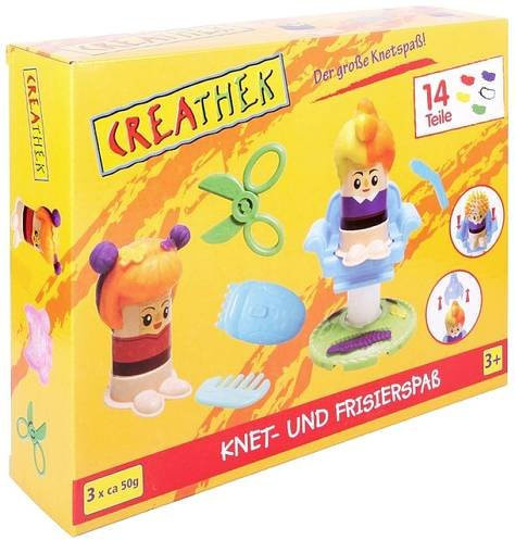 Creathek Knet- und Frisierspaß Set mit 14 Teilen in Bunt/Mehrfarbig für Kinder ab 3 Jahren - Bild 1