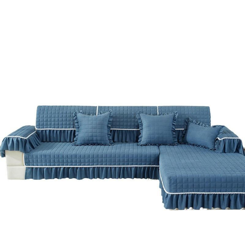 Super Six Sofakissenbezug aus Flanell in Cord-Optik, quadratisch, B/H: 70 x 70 cm - Bild 4