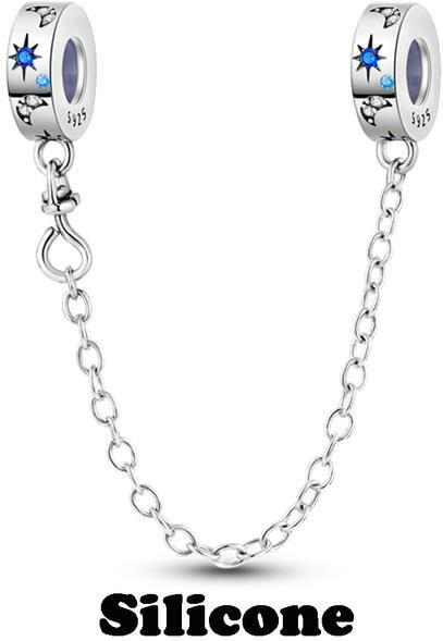 Lily there Spacer Stopper Clip Charms, 925 Silber, Damen - Bild 1