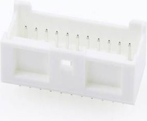 Molex Einbau-Stiftleiste Standard 22-polig in Weiß mit 2,00 mm Rastermaß - Bild 1
