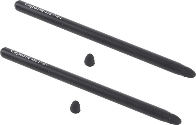 2er-Set DIYelecs Tablet Touchscreen Stift aus Aluminiumlegierung für Fire Max 11 HD, 10 und Galaxy in Schwarz - Bild 1
