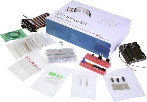 Texas Instruments TI-Innovator Breadboard Pack Elektronik-Erweiterungspaket für Grafikrechner in Grün, Rot und Mehrfarbig - Bild 1