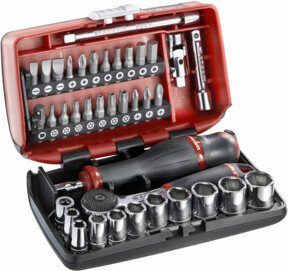 Facom Steckschlüssel-Set 1/4 Zoll mit 6-Kant Profil in Multicolor - Bild 1