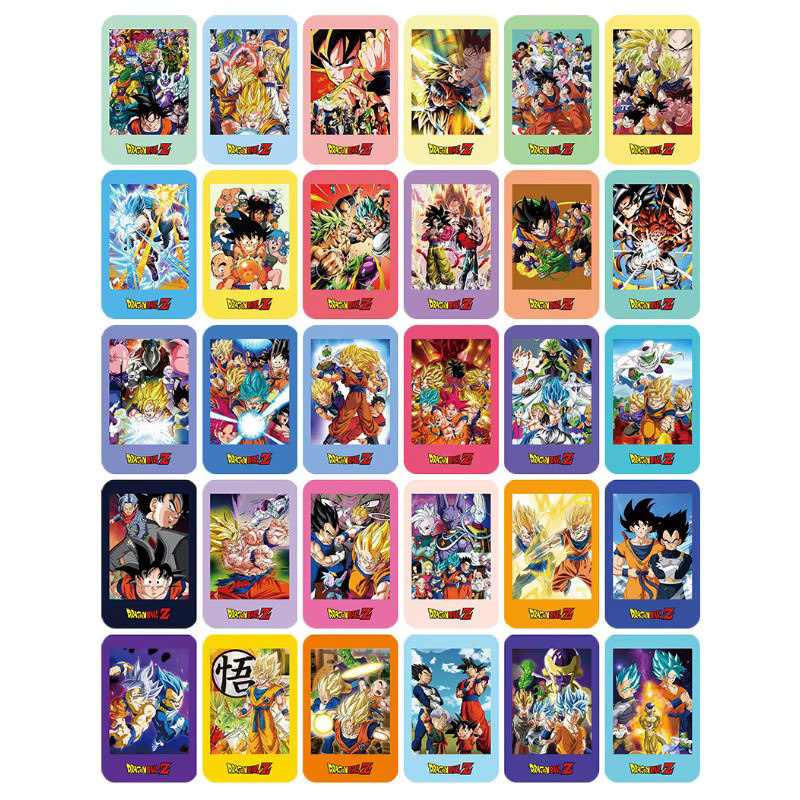 Bandai Dragon Ball Naruto Sammelkarte, 30-teiliges Set, bunt - Bild 2