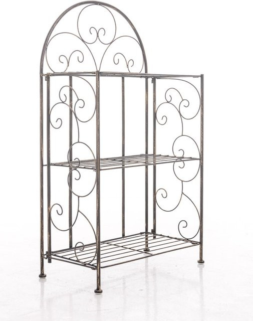 TPFGarden Standregal Rosi Pflanzregal aus Metall in Bronze - Bild 1