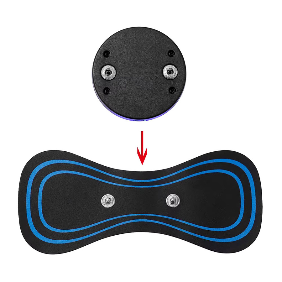SANPKON EMS Mini-Nackenmassagegerät, Schwarz, Unisex - Bild 3