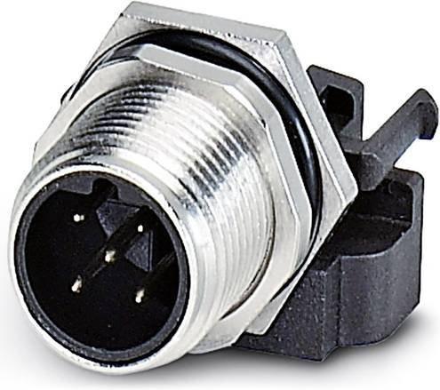 Phoenix Contact 1514883 Sensor-Aktor-Einbausteckverbinder M12 Stecker in Silber mit 5 Polen und Schraubanschluss - Bild 1