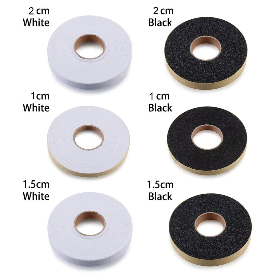 Doppelseitiges DIY Bastelklebeband für Kleidung und Textilien in Weiß, 50 m Rolle - Bild 4
