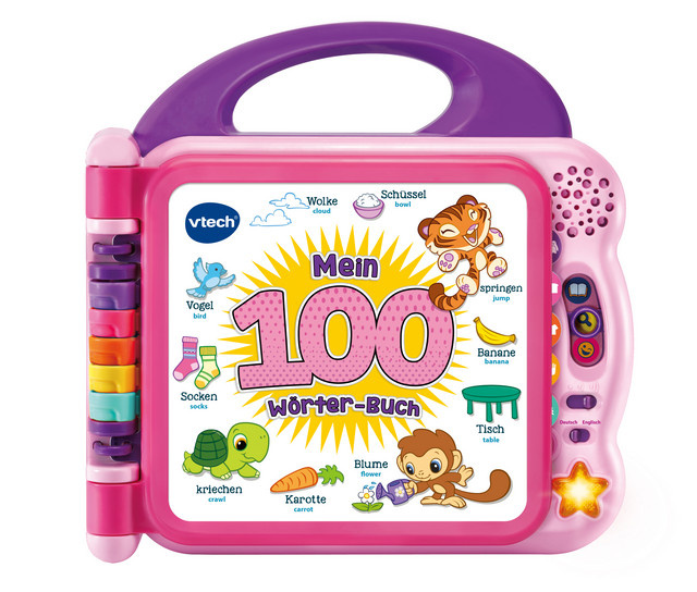 Vtech Baby Mein 100-Wörter-Buch pink ab 2 Jahren - Bild 2