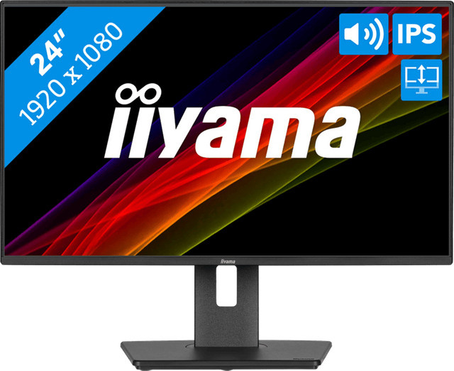 Iiyama ProLite XB2492HSU-B1 LED-Monitor, 24 Zoll, Full HD, IPS, 120Hz, Schwarz - Bild 1