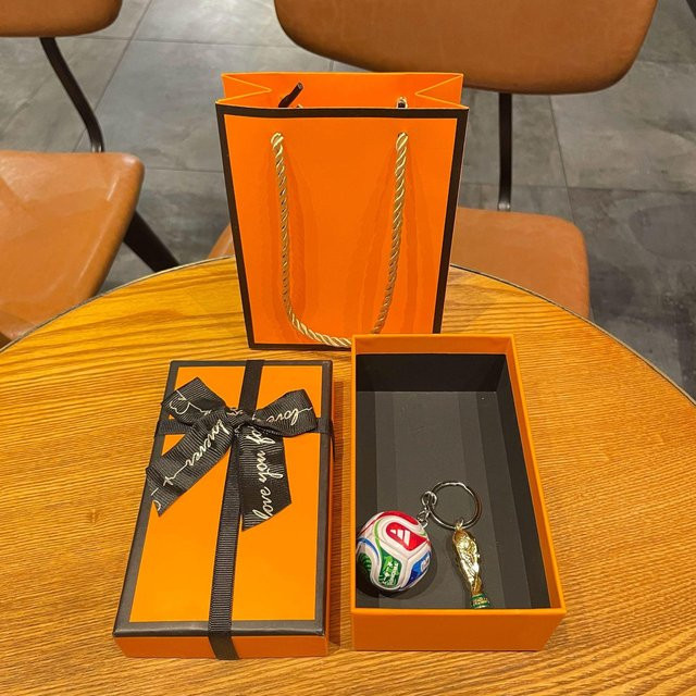 Schlüsselanhänger Weltmeisterschaft Fußball Trophäe Nachbildung, Kinder, black - Bild 1