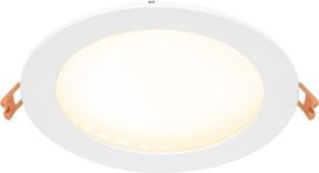 EVN Lichttechnik LED Einbau Panel rund Weiß 15W 3000K Warmweiß Durchmesser: 172 mm - Bild 1
